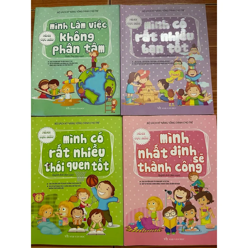 MẸ VÀ BÉ Bộ sách kỹ năng sống dành cho trẻ 4 cuốn 1059072