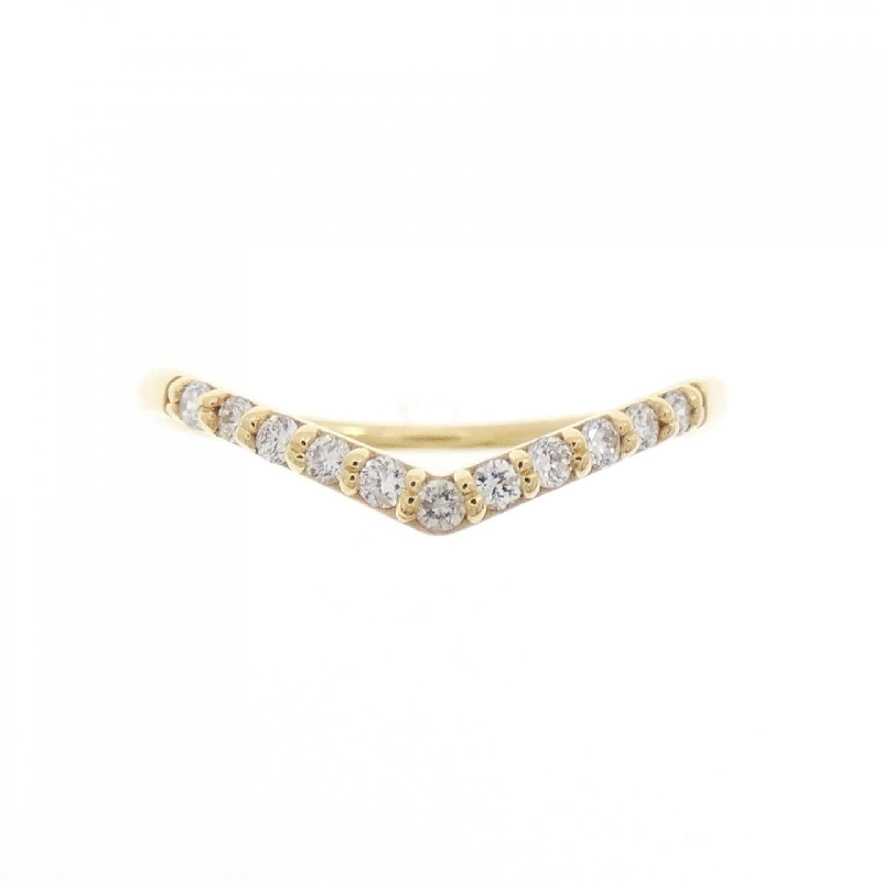 Nhẫn kim cương K18YG 0.10CT 669901