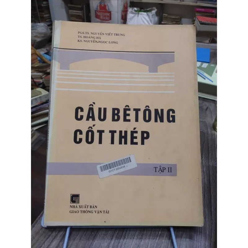 Sách: Cầu bê tông cốt thép - TG: PGS TS Nguyễn Viêt Trung (KT) 744977