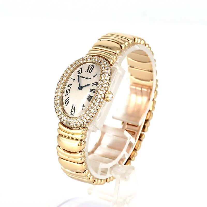 Cartier Baignoire YG/3D WB5004D8 YG Quartz - Hàng hiệu Chính hãng 874115