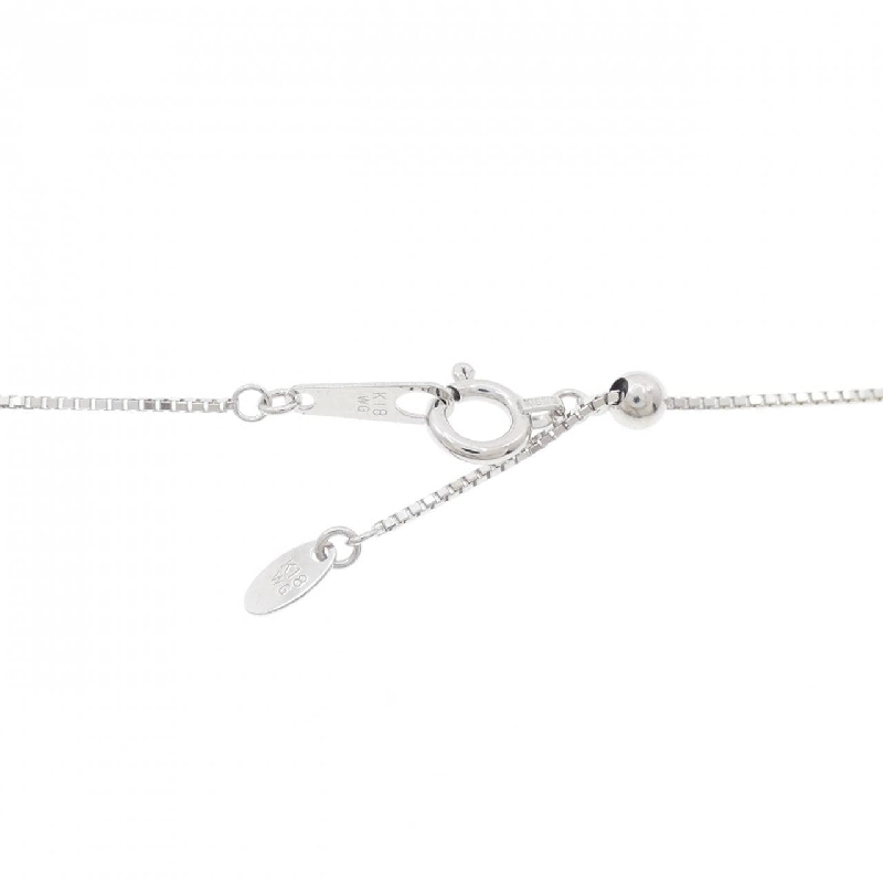 K18WG Dây chuyền đá màu - Hàng hiệu Authentic 861440