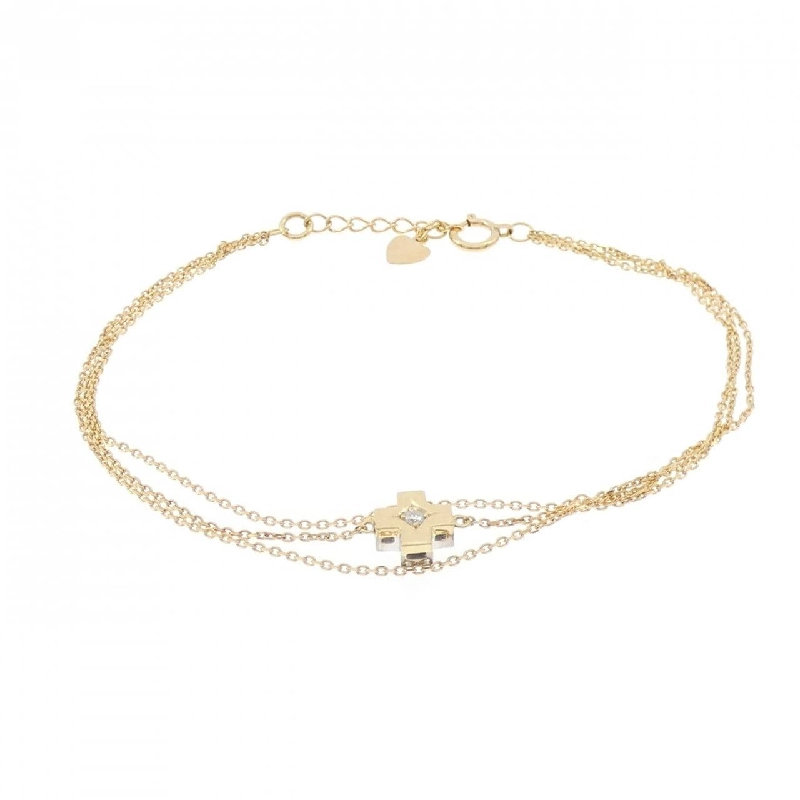 Bông tay kim cương chéo K18YG/K18WG 0.13CT - Hàng hiệu Chính hãng 874803