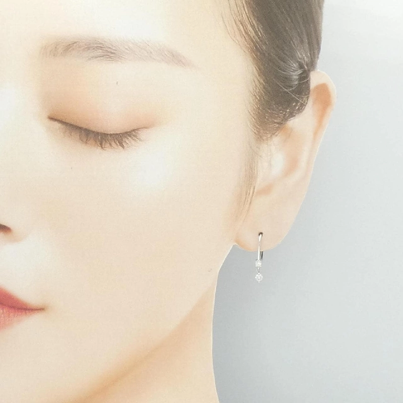 K18WG Bông tai kim cương 0.2CT - Hàng hiệu Chính hãng 869161