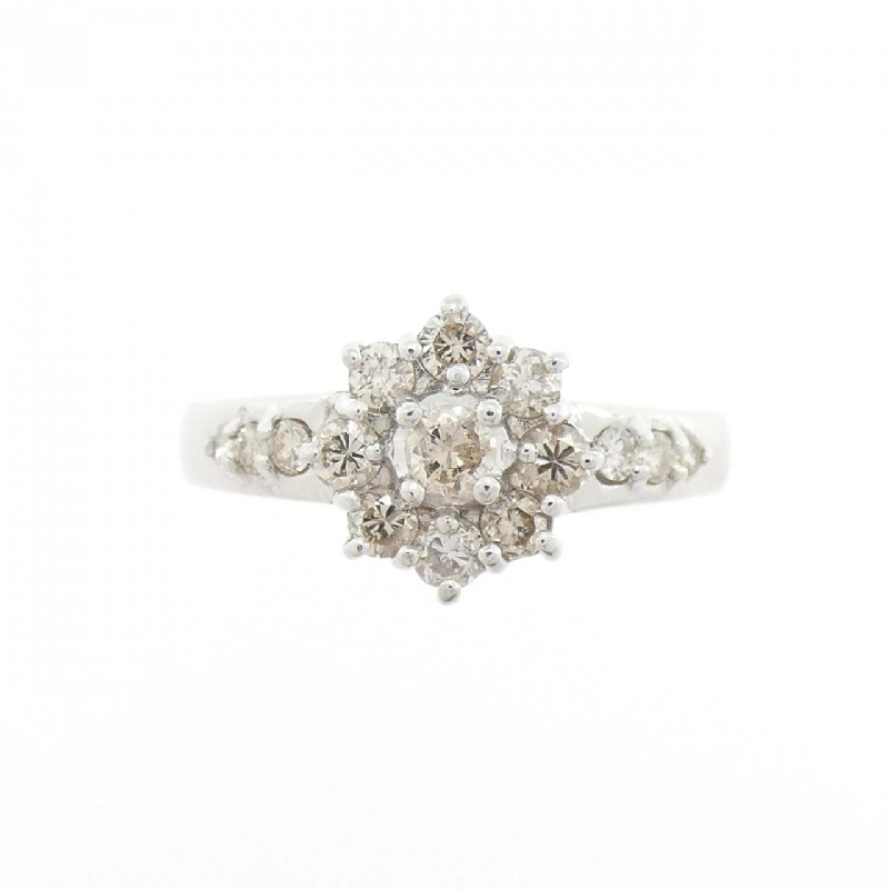 Nhẫn kim cương hoa PT900 0.50CT - Hàng hiệu Authentic 850910