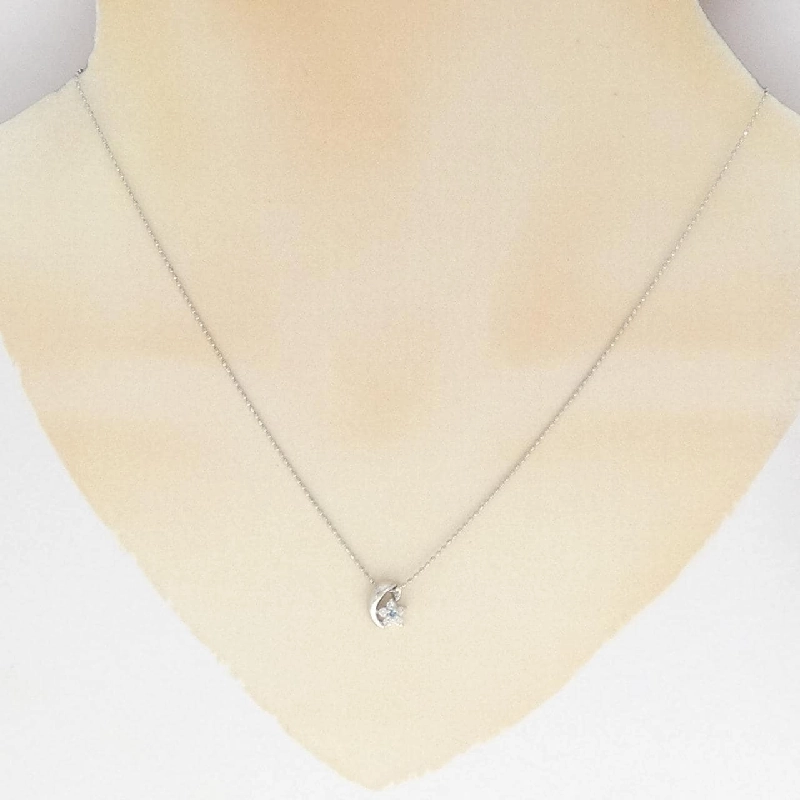 Dây chuyền kim cương hoa PT900/PT850 0.08CT - Hàng hiệu Chính hãng 862882