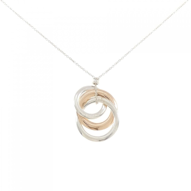 Tiffany 1837 Vòng cổ hình tròn đan xen - Hàng hiệu Authentic 841528