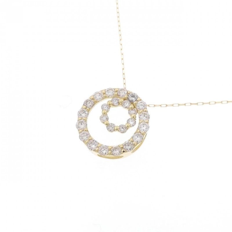 Dây chuyền kim cương K18YG 0.45CT - Hàng hiệu Chính hãng 860974