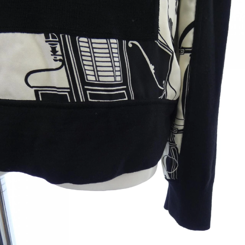 HERMES SOIE DECADREE *32-5741. Áo len - Hàng hiệu Authentic 895250