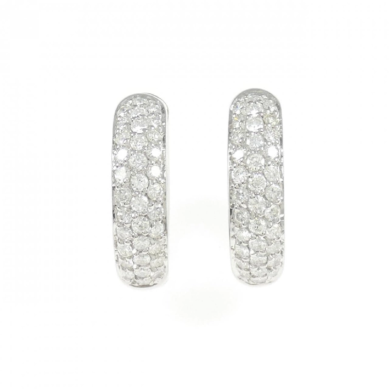 Bông tai kim cương 18KTWG 1.60CT - Hàng hiệu Authentic 873372