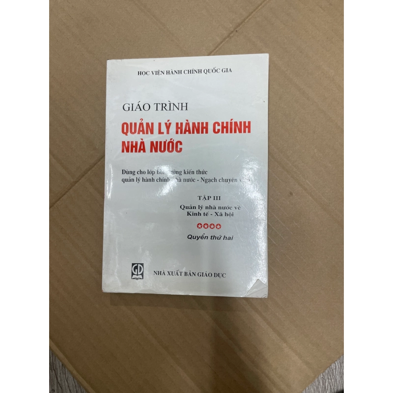 Giáo Trình Quản Lý Hành Chính Nhà Nước 307184