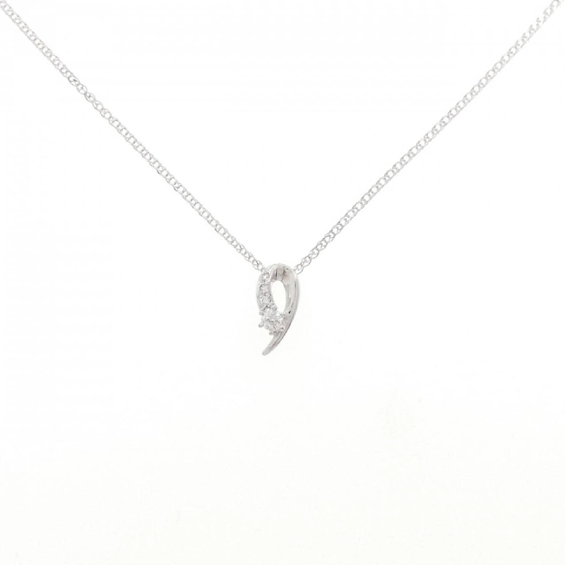 K18WG Dây chuyền kim cương 0.10CT - Hàng hiệu Chính hãng 862158