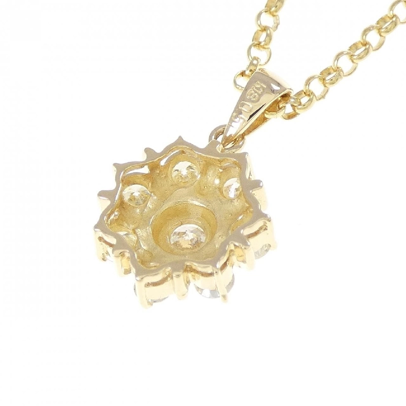 K18YG Dây chuyền kim cương 0.51CT - Hàng hiệu Chính hãng 857459