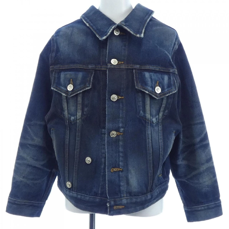 Balenciaga 697868 TDW14 Áo khoác denim - Hàng hiệu Authentic 821516