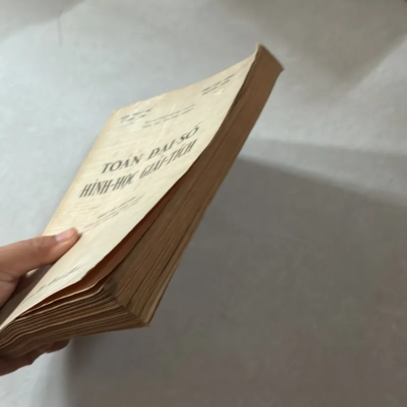 Toán đại số Hình học - Giải tích (sách trước 75) 747849