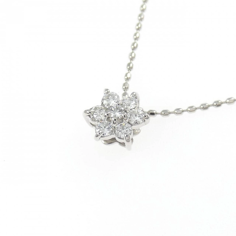 Dây chuyền kim cương hoa PT900/PT850 0.13CT - Hàng hiệu Chính hãng 856359