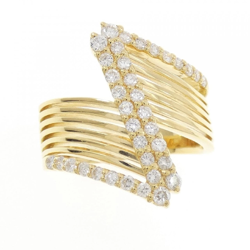 Nhẫn kim cương K18YG 0.70CT - Hàng hiệu Authentic 848863