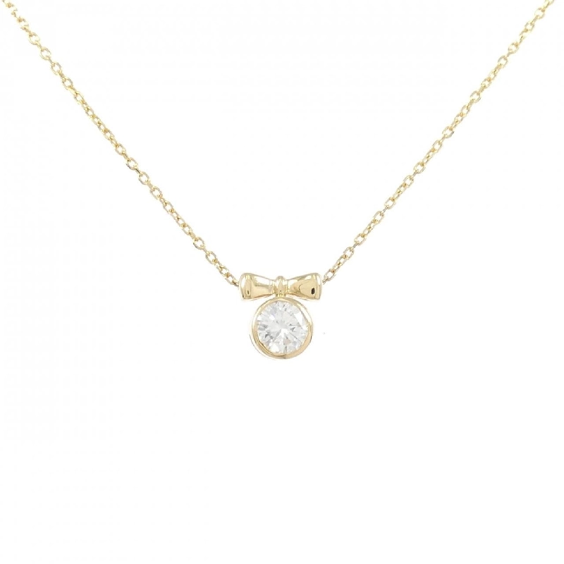 K18YG Dây chuyền kim cương 0.38CT - Hàng hiệu Chính hãng 859728