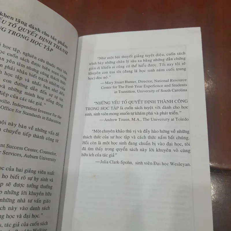 James M. Banner, Jr. & Harold C. Cannon - NHỮNG YẾU TỐ QUYẾT ĐỊNH THÀNH CÔNG trong Học Tập 557071