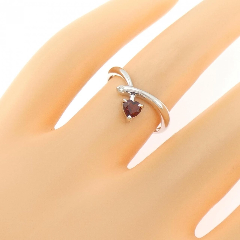 Nhẫn Garnet K14WG - Hàng hiệu Chính hãng 848851