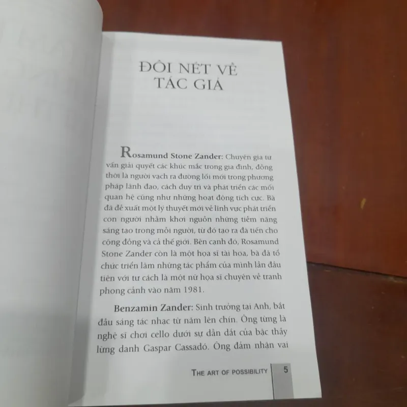 Rosamund Stone Zander, Benjamin Zander - KHÁM PHÁ NHỮNG ĐIỀU PHI THƯỜNG 756446