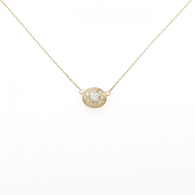 K18YG Dây chuyền kim cương 0.096CT - Hàng hiệu Chính hãng 862855