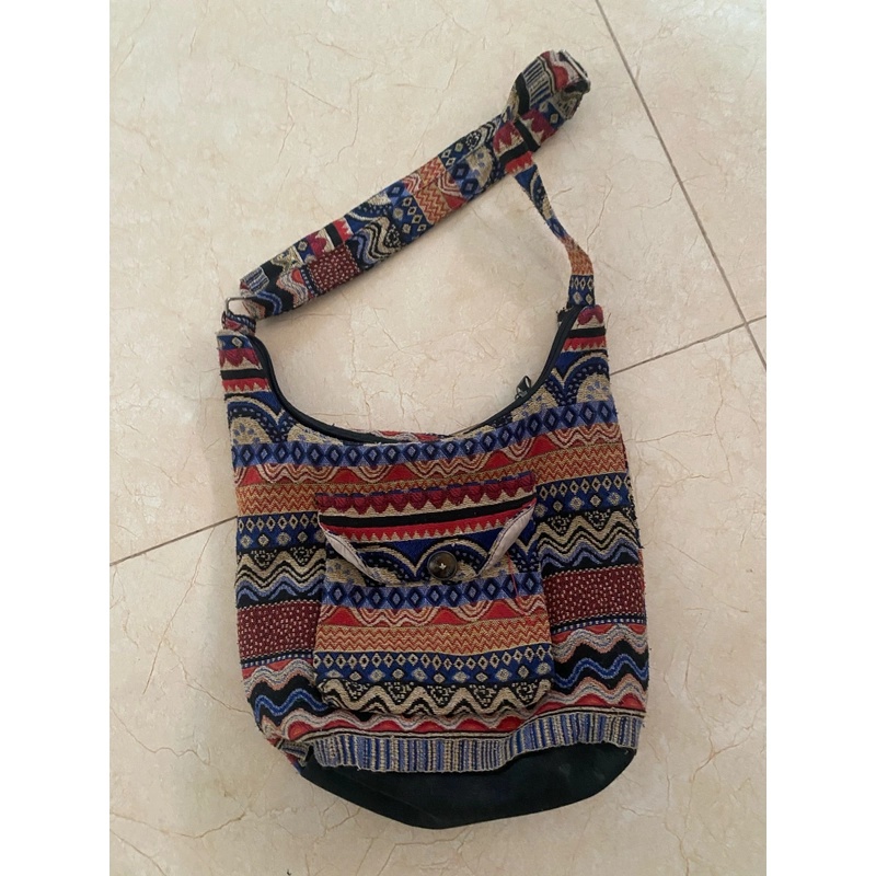 Túi đeo chéo thổ cẩm 501679