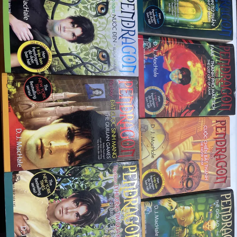 Pendragon tập 1,2,3,4,5,7,8 MacHale 572381