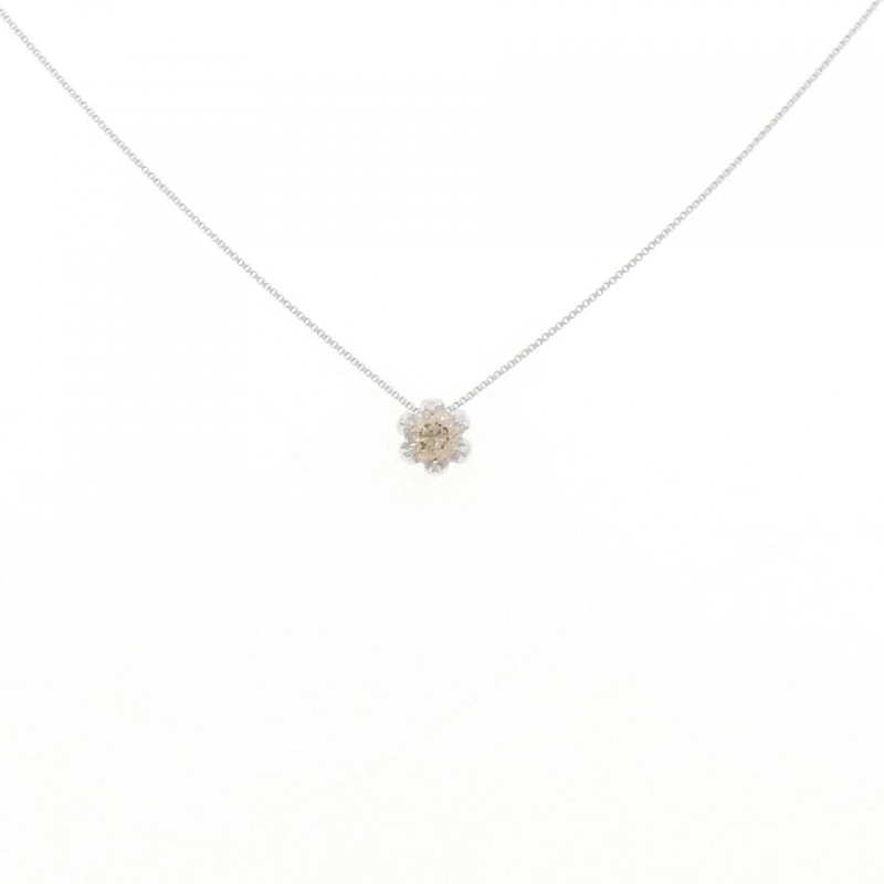 K10WG Solitaire Dây chuyền kim cương 0.10CT - Hàng hiệu Chính hãng 856416