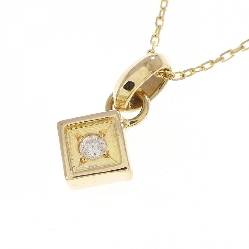 K18YG Dây chuyền kim cương 0.05CT - Hàng hiệu Chính hãng 858819