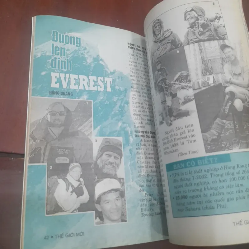 THẾ GIỚI MỚI số 498 ngày 5.8.2002 752197