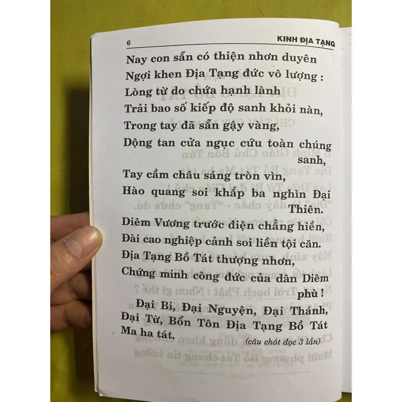 Kinh Địa Tạng Bồ Tát Bổn Nguyện (trọn bộ) - Dịch giả: HT Thích Trí Tịnh 688375