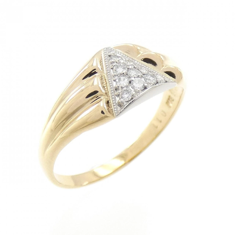 Nhẫn kim cương K18YG/PM 0.11CT - Hàng hiệu Chính hãng 855724