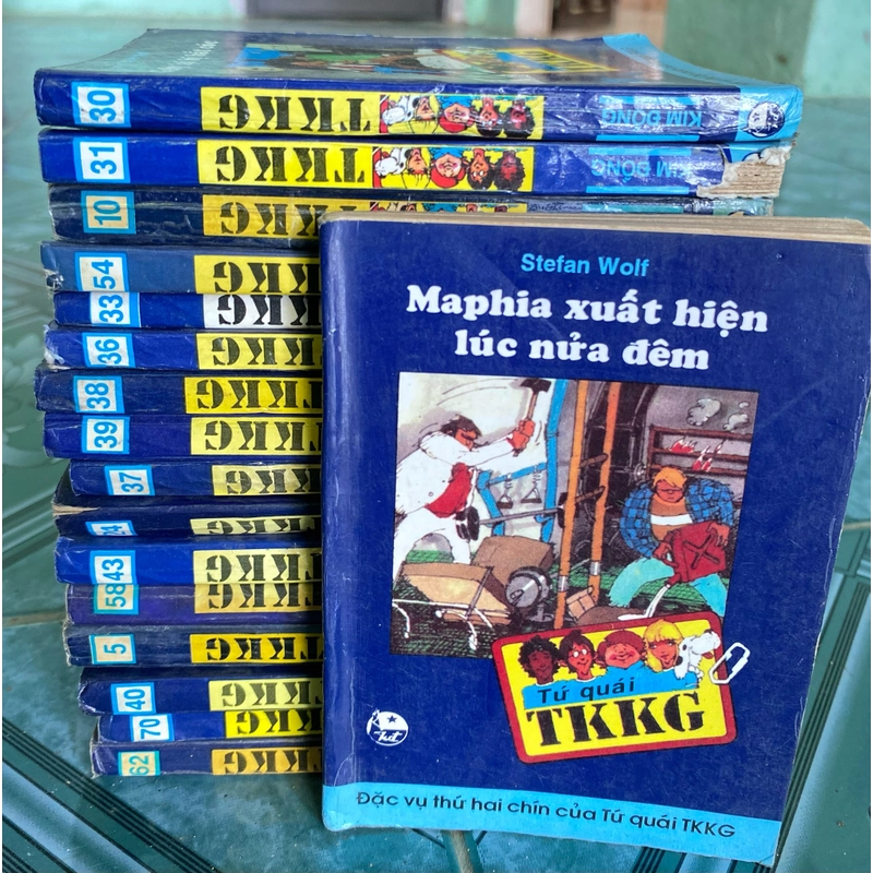 17 Cuốn Tứ Quái TKKG  478778