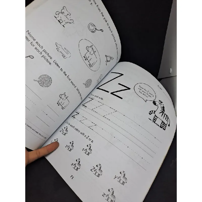 Letters A to Z level K1 mới 90% HCM2007 340300