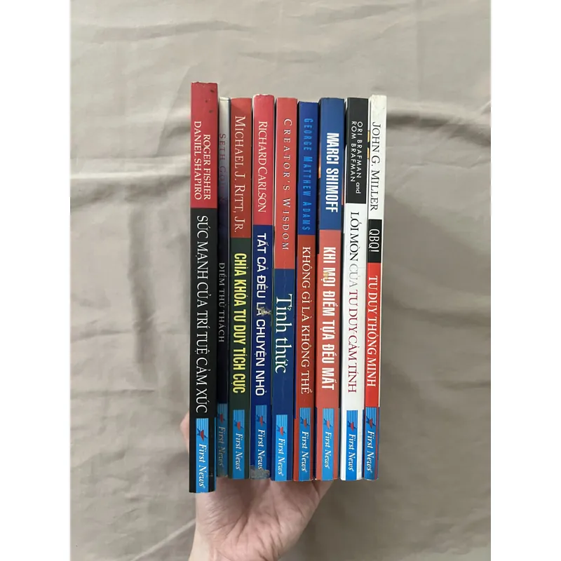 COMBO 9 SÁCH FIRST NEWS: Chìa Khoá Tư Duy Tích Cực + Điểm Thử Thách + Tỉnh Thức +... 603534