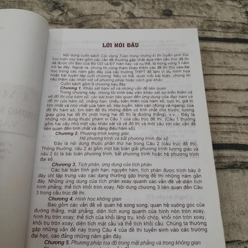 Sách ôn thi ĐH. Các dạng toán thi Đại học hiện nay. Tác giả Thạc sỹ Ng. Văn Nho 707549