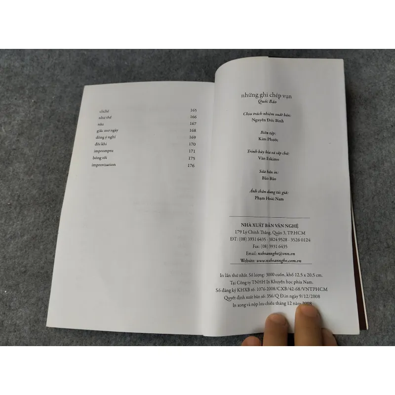 NHỮNG GHI CHÉP VỤN - QUỐC BẢO 719937