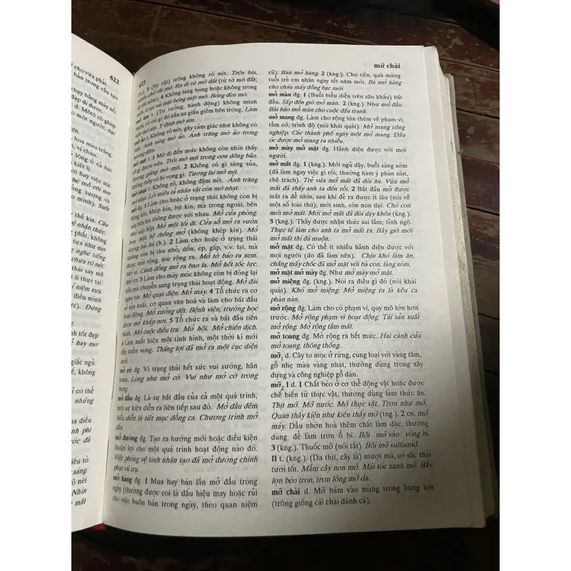 Tư điểnt tiếng Việt - Hoàng Phê chủ biên - sách dày, bìa cứng, mất áo 601571