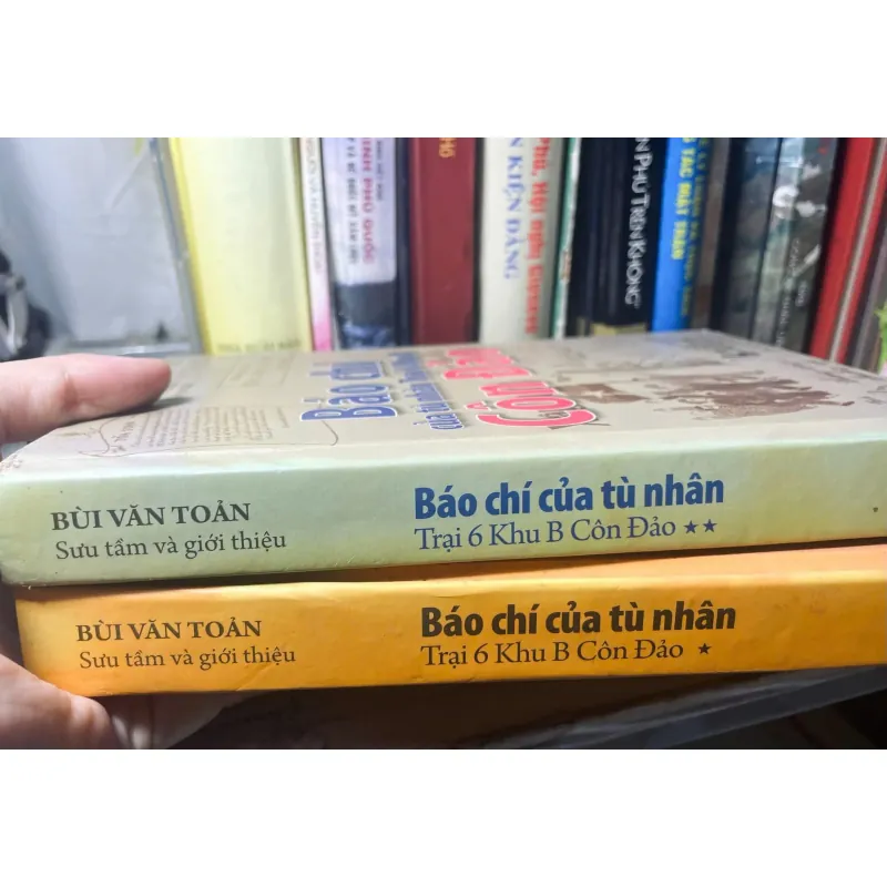 SÁCH BÁO CHÍ CỦA TÙ NHÂN TRẠI 6 KHU B CÔN ĐẢO (TẬP 1 VÀ 2) 700670