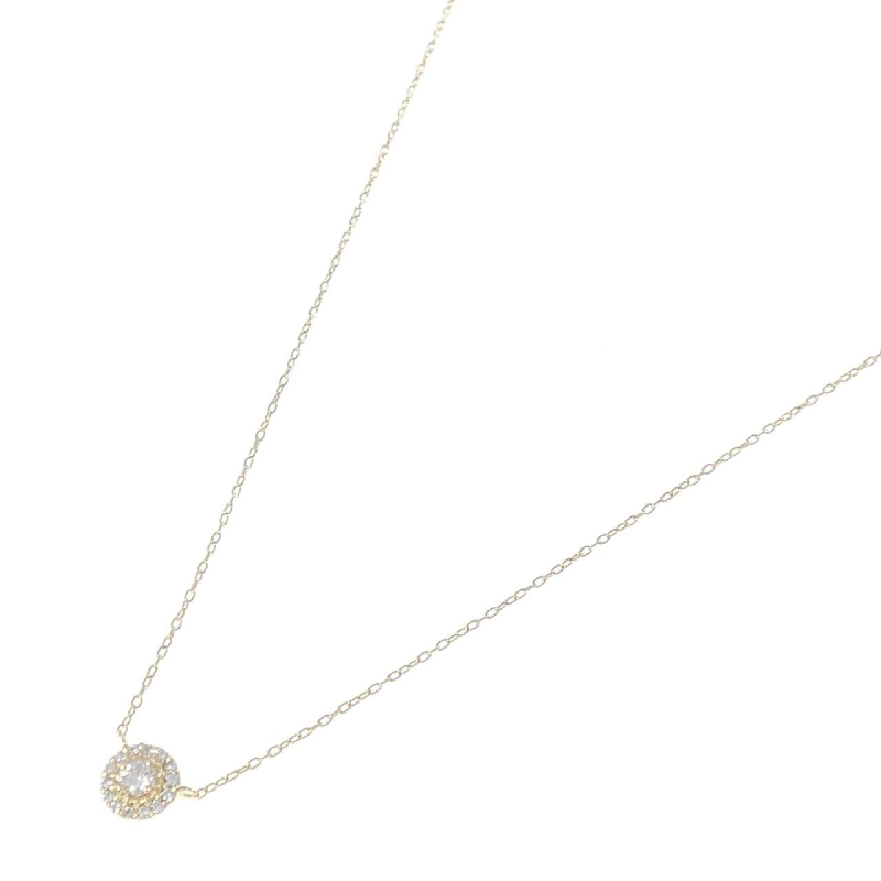 Dây chuyền kim cương K18YG 0.15CT - Hàng hiệu Chính hãng 861513