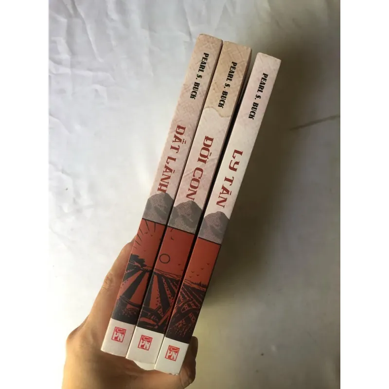 Bộ Ba Tiểu Thuyết Đất Lành + Đời Con + Ly Tán (Bộ 3 Cuốn) - Pearl S. Buck 1003544
