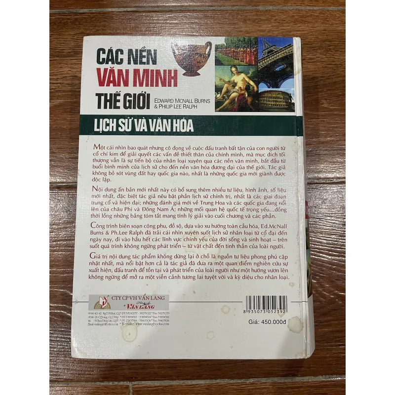 Các nền văn minh Thế Giới - Lịch Sử và Văn Hoá (B) 777268
