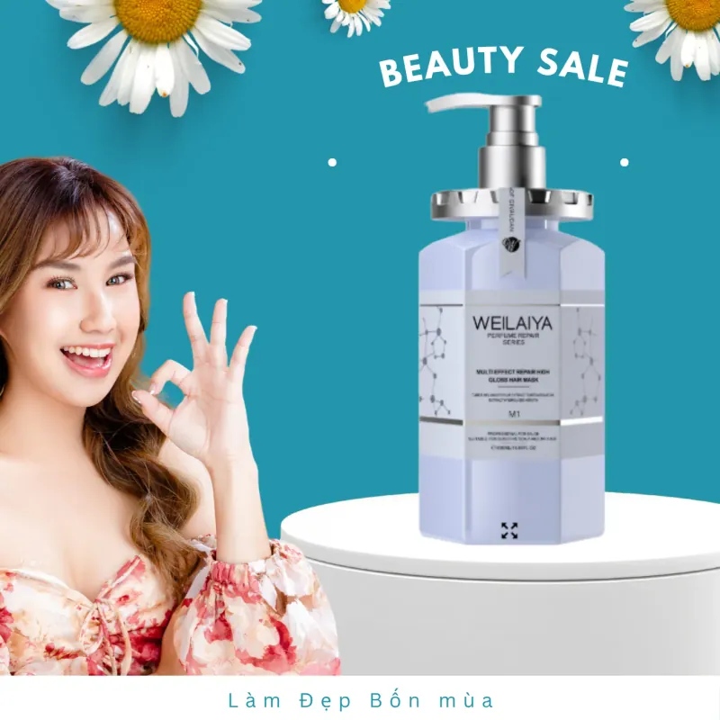 Hấp đa tầng phục hồi liên kết tóc Weilaiya 450ML chính hãng nguyên tem 165015