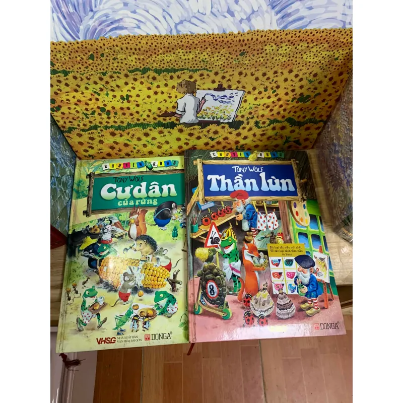 Combo Sách Chuyện Rừng (Bộ 4 Cuốn) Bìa Cứng - Tony Wolf 927984