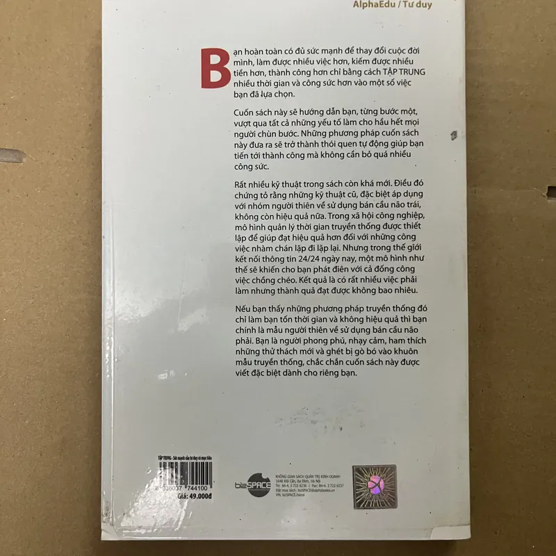 tập trung sức mạnh của tư duy có mục tiêu 569046