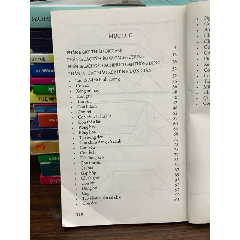 Origami: Nghệ Thuật Gấp Giấy Cơ Bản – NXB Văn Hóa – Thông Tin 576023