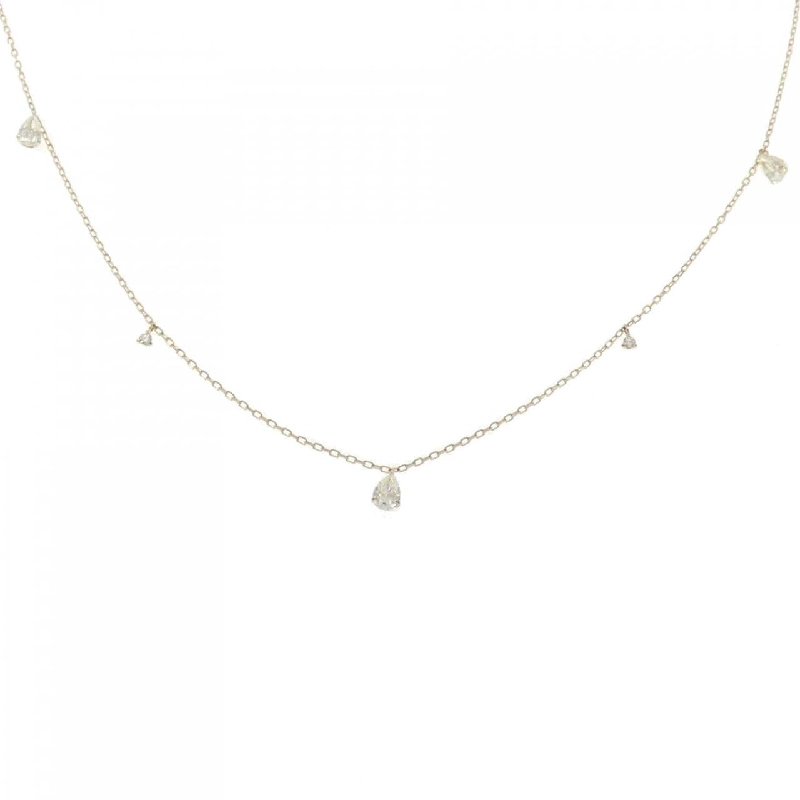 Dây chuyền kim cương K18YG 0.85CT - Hàng hiệu Chính hãng 862989