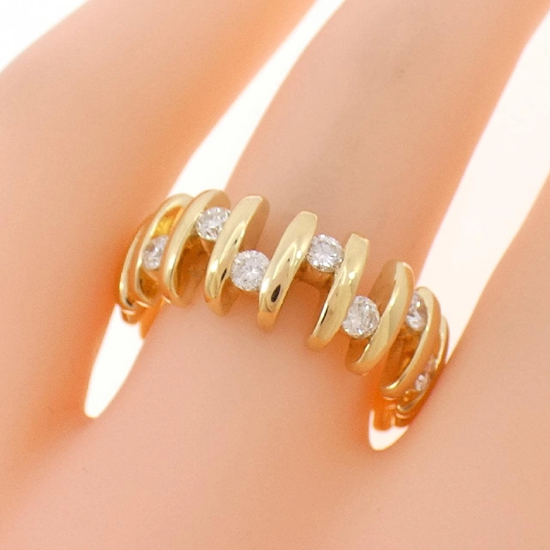 Nhẫn kim cương K18YG 0.43CT - Hàng hiệu chính hãng 849662