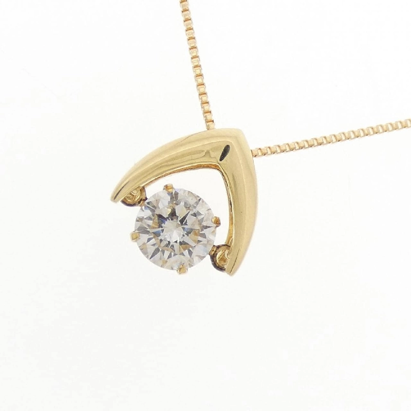 K18YG Dây chuyền kim cương 0.403CT - Hàng hiệu Authentic 858605