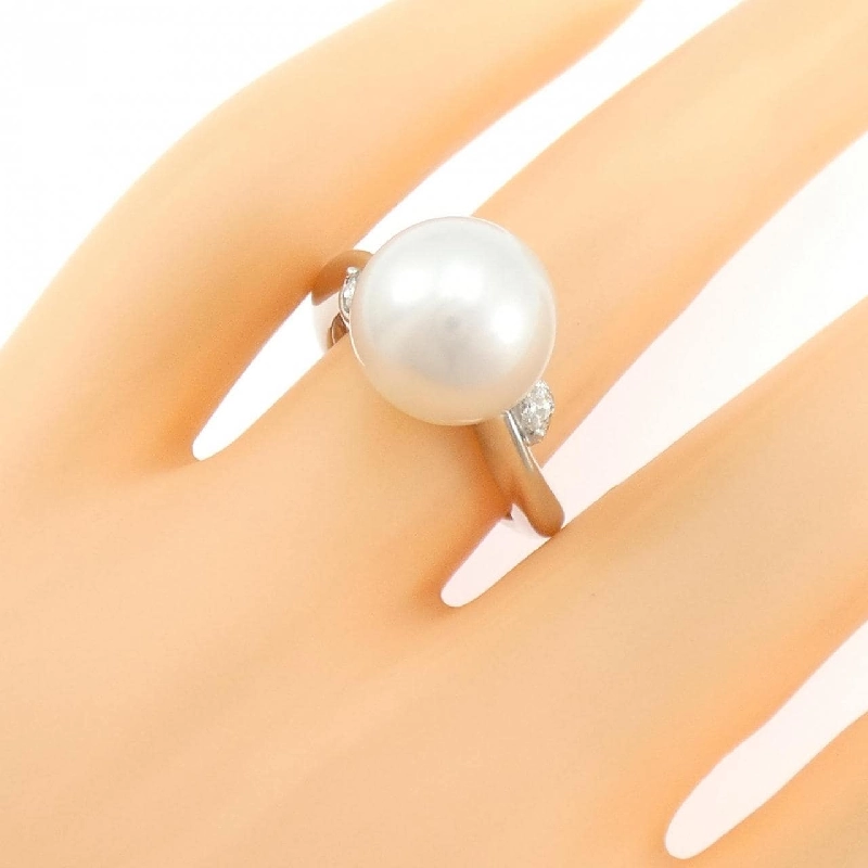 Nhẫn ngọc trai trắng PT900 11.6mm - Hàng hiệu Authentic 850907